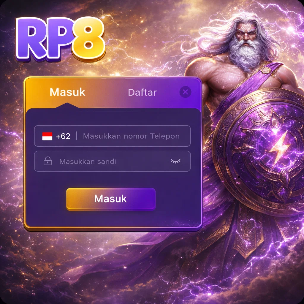 RP8 login masuk akun resmi dengan akses aman dan stabil