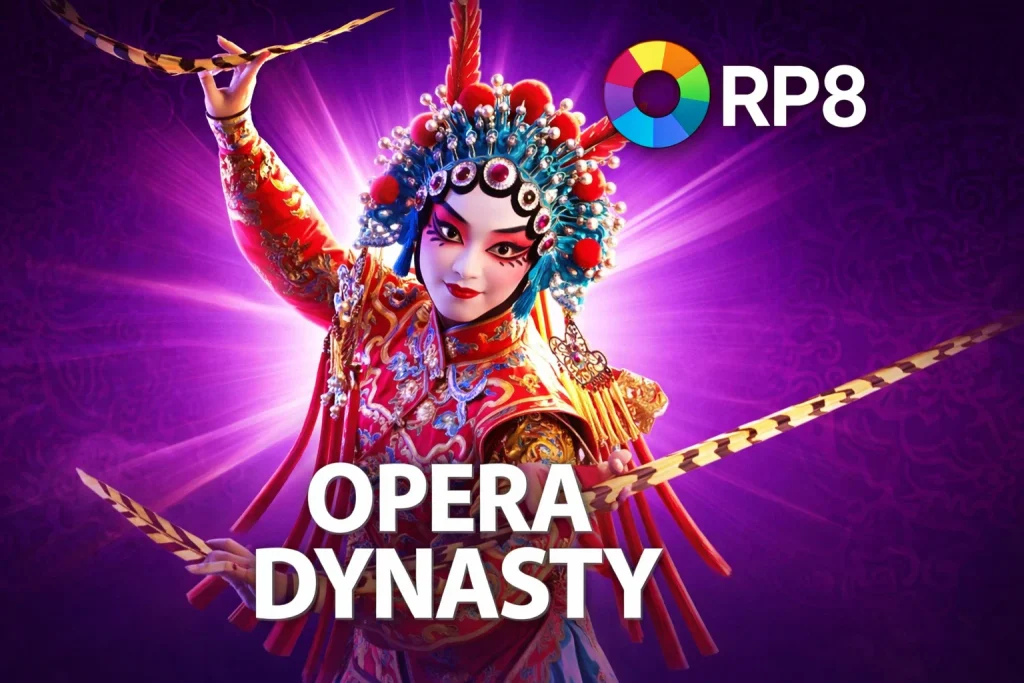 Ilustrasi OPERA DYNASTY dengan RP8 – Visual dan Gameplay Memukau
